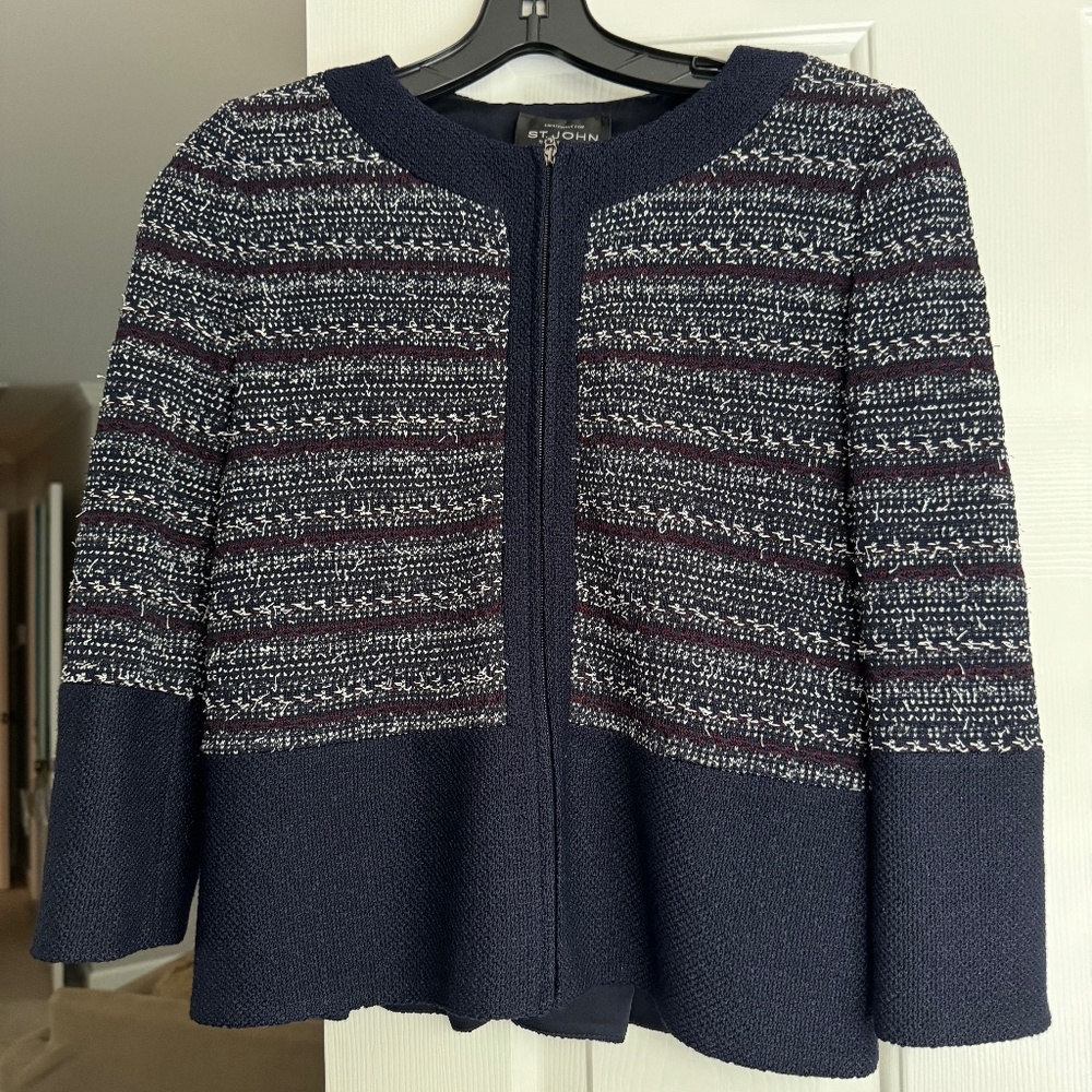 St John knit jacket
